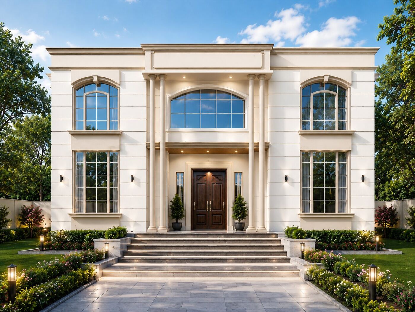 G+1 Villa, Khawaneej — architecture design by INKA Architects, Dubai